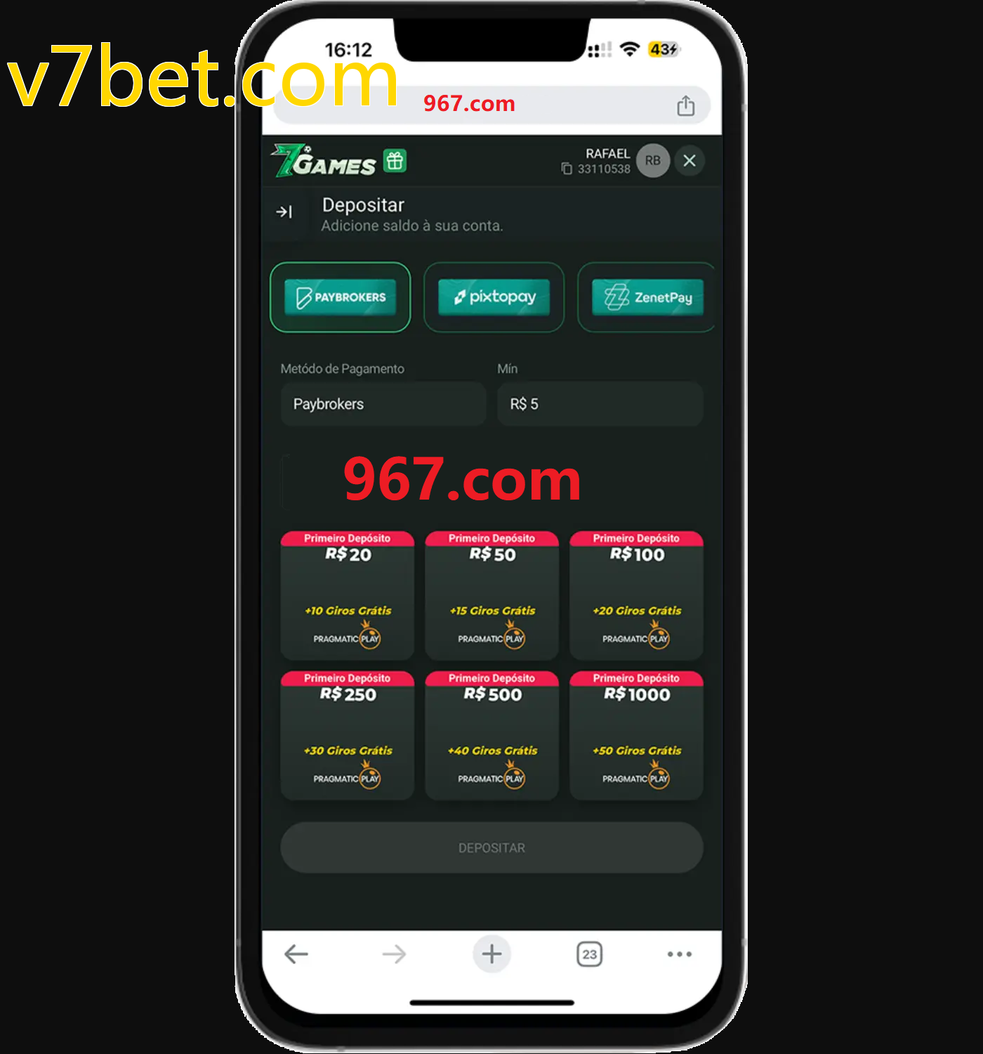 Baixe o aplicativo v7bet.com para jogar a qualquer momento